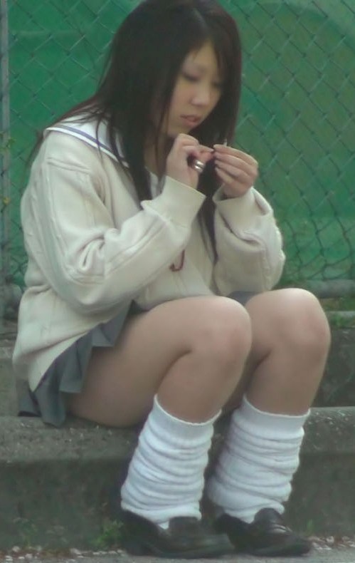 ルーズソックスJK